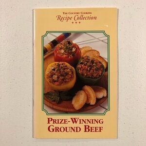 The Country Cooking  Recipe Collection  PRIZE-WINNING GROUND BEEF (Paperback)